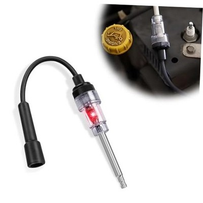 Inline Spark Plug Tester, Straight Boot Engine Ignition Tester Armature