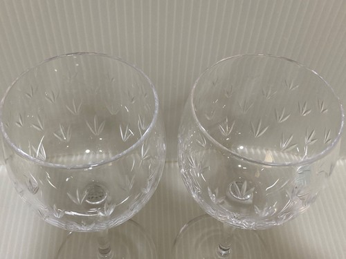 Tiffany & Co. Floret Champagne champaign Pair Set Wine Glass Blue Box New - Picture 6 of 9