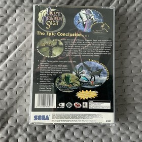 SEGA Panzer Dragoon Saga Sega Saturn Complete Case Manual 4 Discs NTSC-U/C 1998