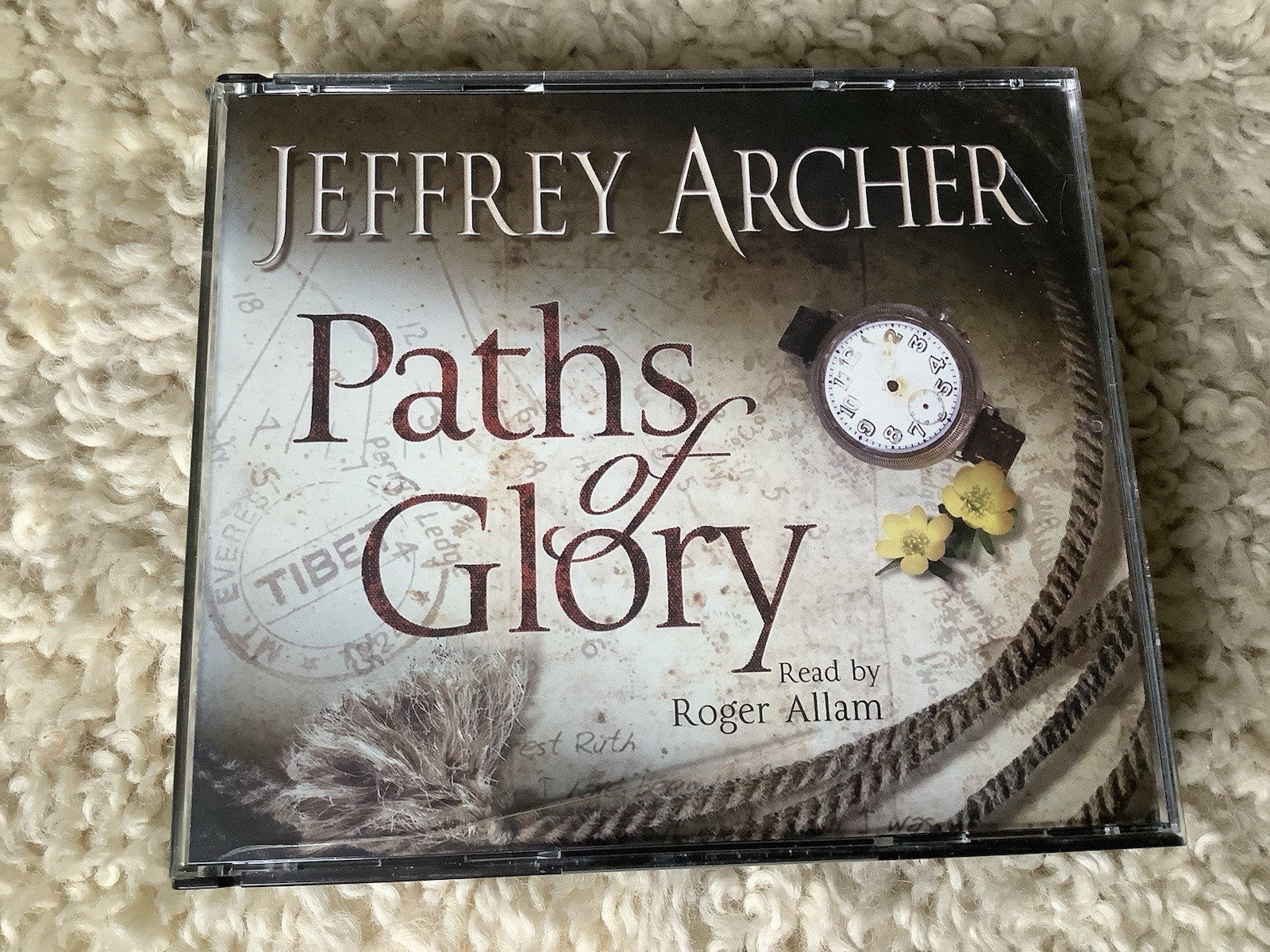 Paths of Glory By Jeffrey Archer Read By Roger Allam Audiobook