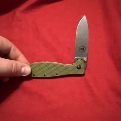 ESEE Knives Zancudo AUS8 Desert Tan-Black Bladr, BRK-R1 Pocket Knife 