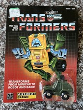 Transformers G1 Brawn Autobot 1984 MOC