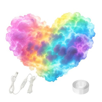 3D Thundercloud LED Licht USB Thundercloud Lampe Dekoration Set Musik Dekoration