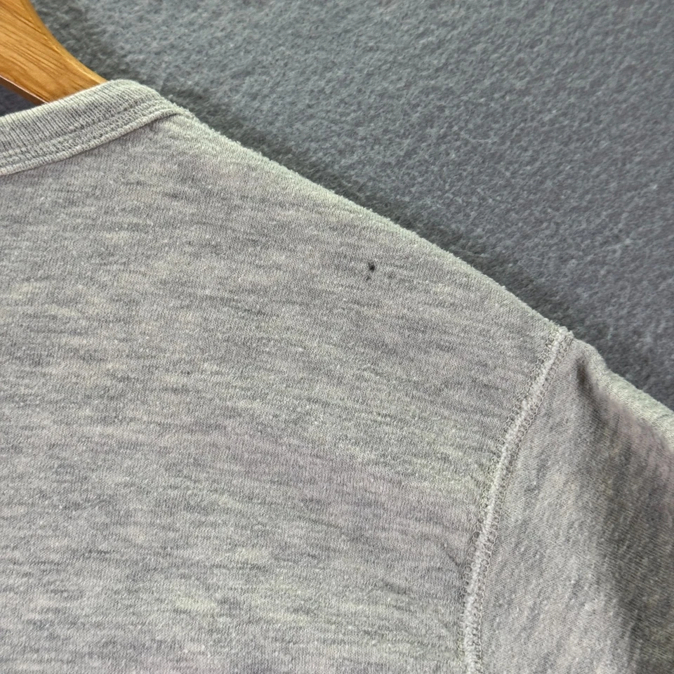 Camisa térmica de manga larga Duofold vintage para hombre grande alta gris lana pesada Foto 3 de 4