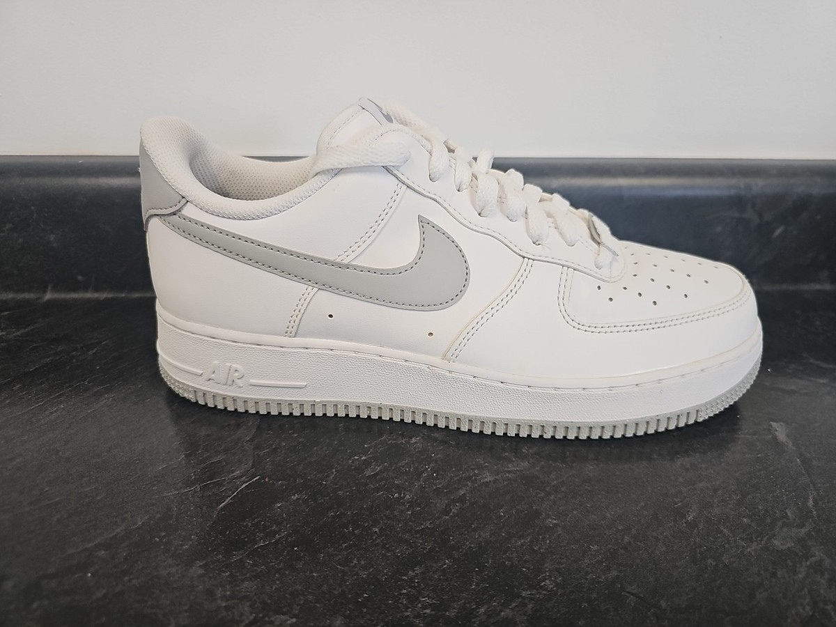 Nike Air Force 1 07 White Light Smoke Grey FJ4146-100 Men Size | eBay