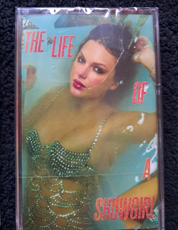 TAYLOR SWIFT The Life of a Showgirl sealed cassette MINT sweat and vanilla - Image 2 of 3