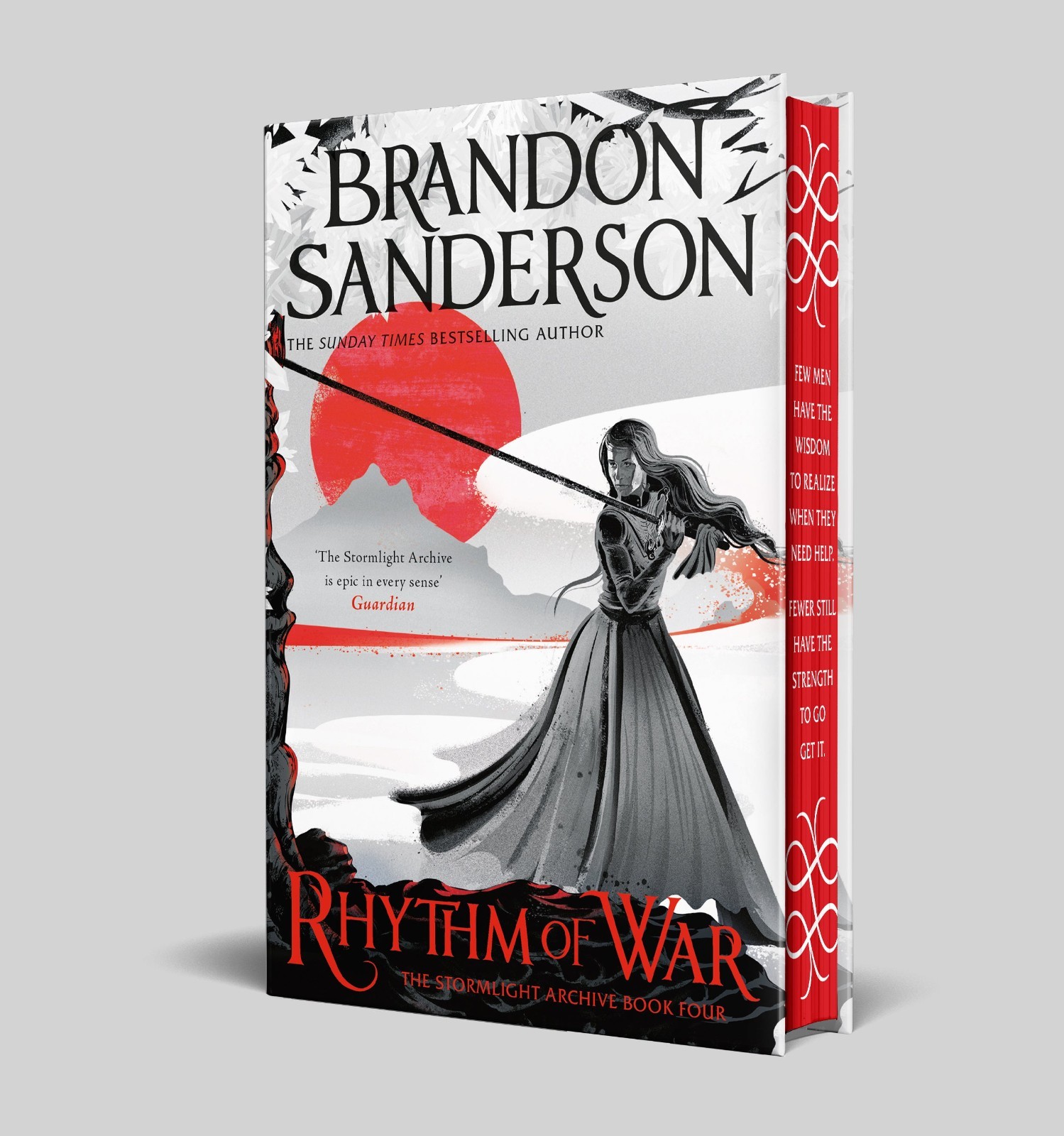 Rhythm of War | Brandon Sanderson | UK Deluxe Sprayed Edges Hardback | NEW