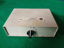 DB25 4 Way Data Transfer Switch Box RS-232 Parallel Rotary PC MAC Printer