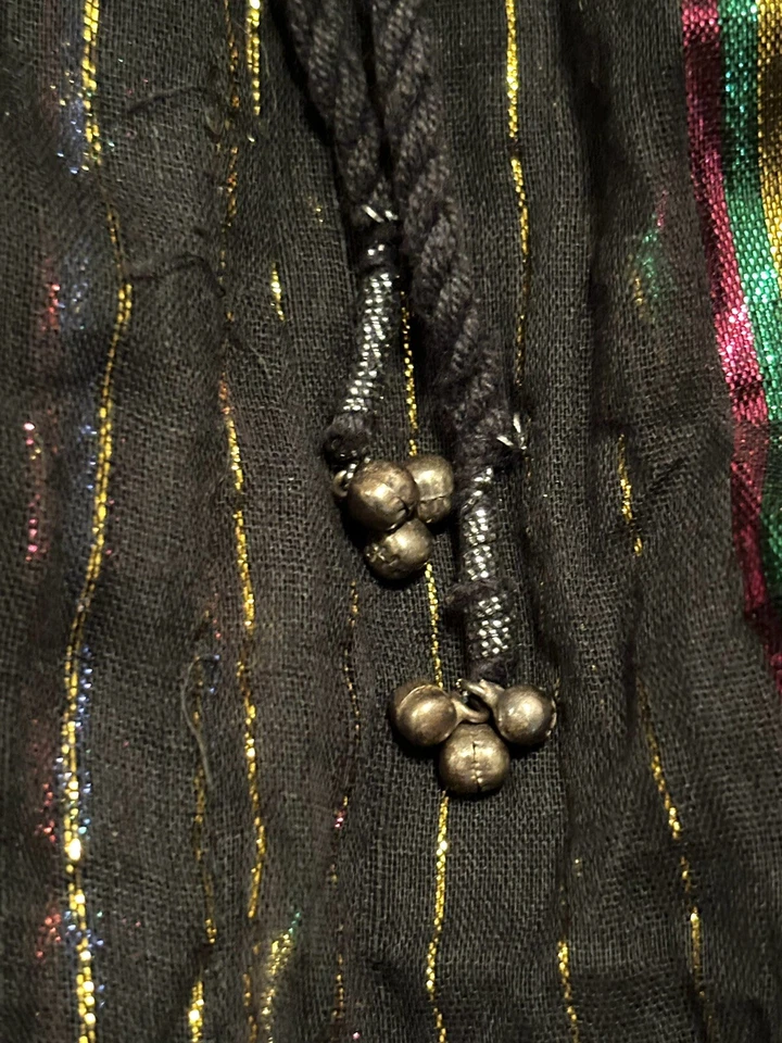 Pantalones Harén Scheherezade Imports Mujer Talla L-XL Boho Jingling Cordones Foto 2 de 4