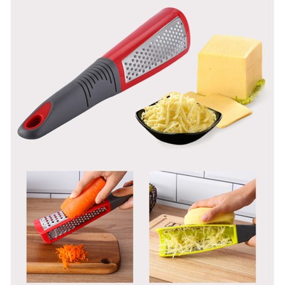Râpe à Fromage En Inox - Lot De 2 - Pour Fromage Dur Et Légumes - Facile à Nettoyer - 8