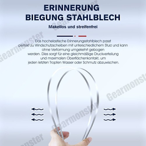 Scheibenwischer + Heckwischerarm Hinten für Renault Twingo I C06 1.2 16V 96-07 - Afbeelding 8 van 12