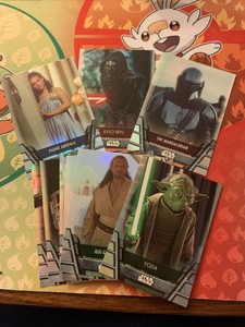 2020 Topps Star Wars Holocron FOIL Parallel Lot Of 15 Mandalorian Padme Kylo Etc | eBay