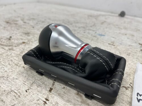 2015 AUDI S3 8V DSG S-TRONIC AUTOMATIC SHIFTER KNOB HANDLE BOOT 15-18 - Picture 4 of 13
