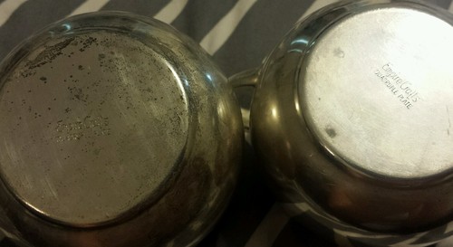 Vintage Empire Crafts Silver-Quadruple Plate Sugar & Creamer Set - as pictured - Picture 5 of 5