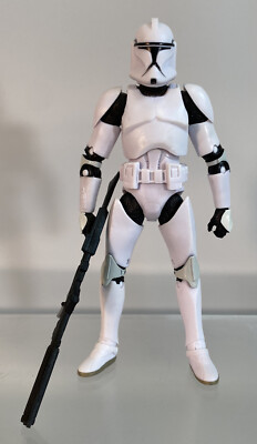 Star Wars Black Series Clone Trooper 6” Figure AOTC Orange Line