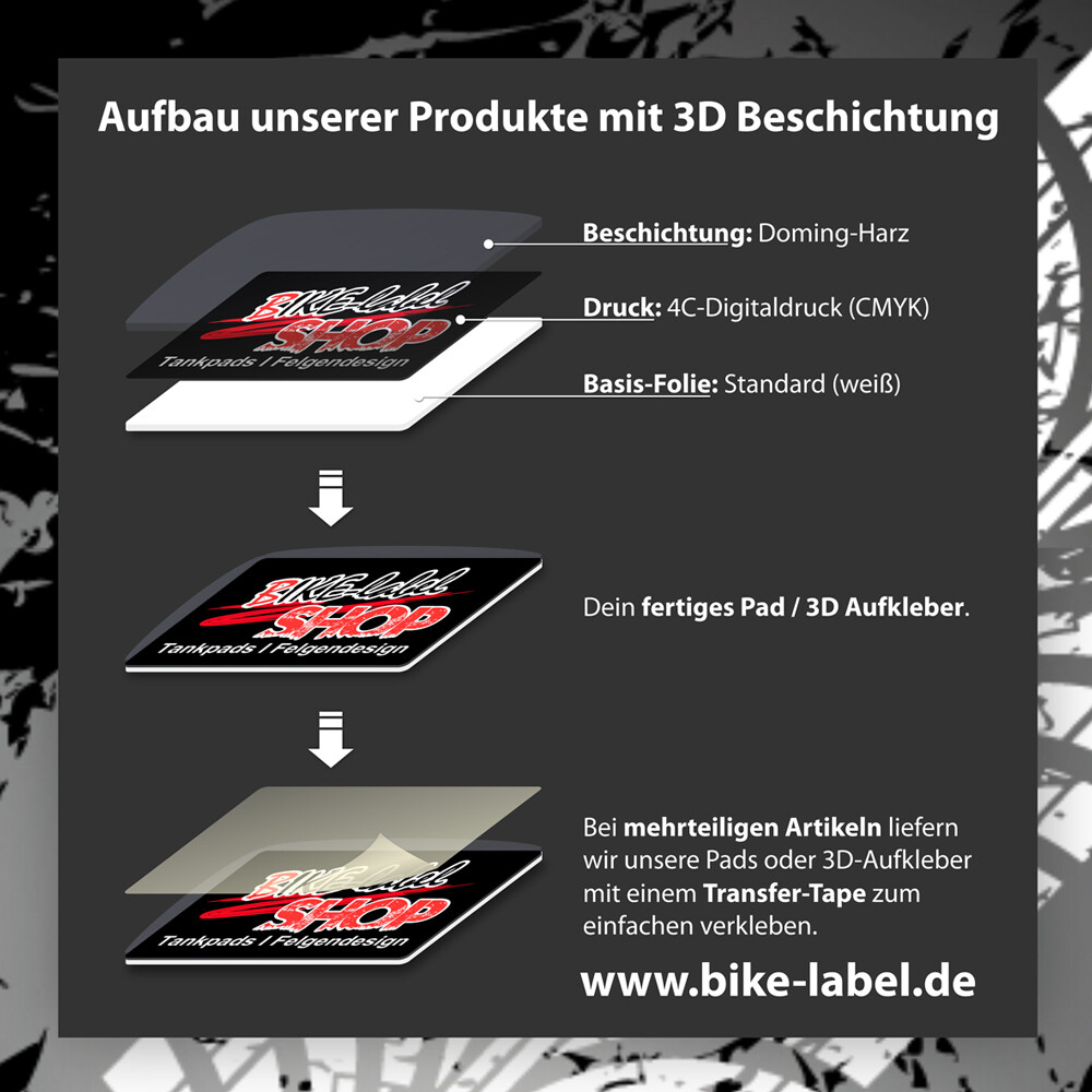 3D Aufkleber – Schottische Flagge (SCO) Für Motorrad, Auto & Mehr – Gewölbt, UV-beständig