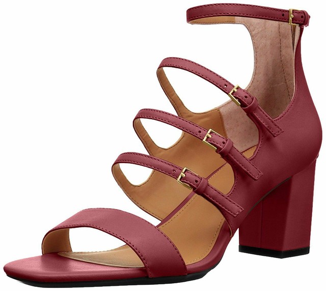 Calvin Klein Caz Strappy Heeled Sandals 