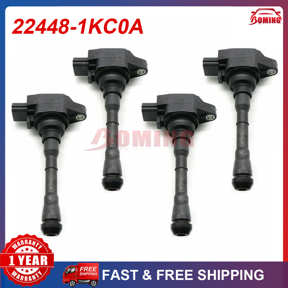4pcs 224481KC0A For Nissan Sentra Juke 1.6L L4 20112017 Ignition