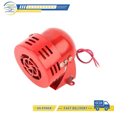 Horns 12V Air Raid Siren Horn Driven Alarm Automotive For Car Truck Motor 110DB