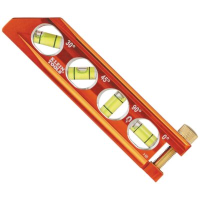 Klein Tools 625 Inch Magnetic Level with High Visibility Vials and V Groove