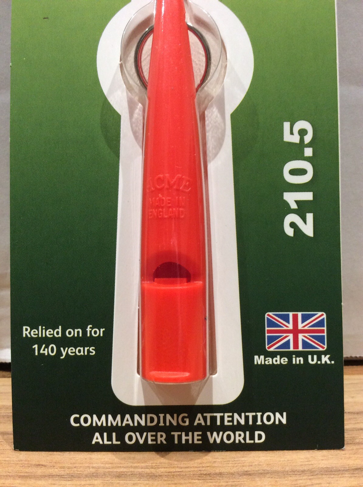 AUTHENTIC ACME DOG TRAINING WHISTLE 210.5 gun dog WHISTLE SEE PICTURES