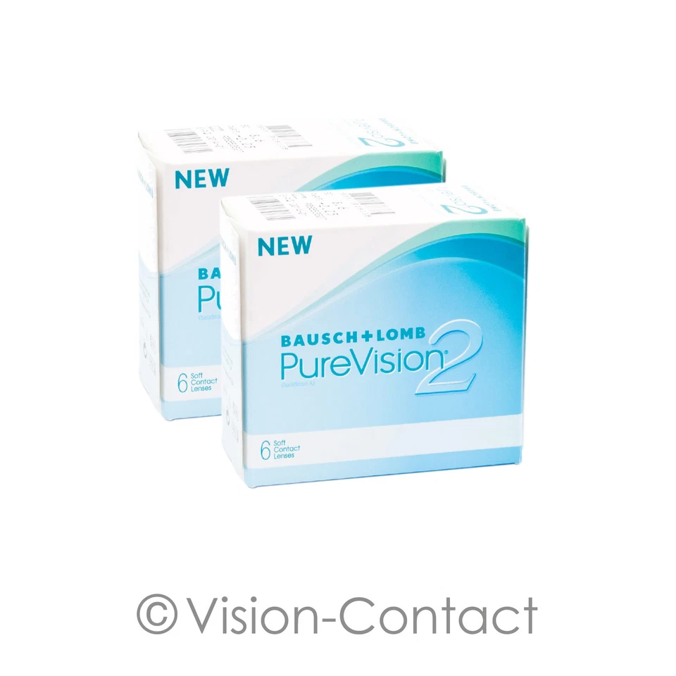Bausch + Lomb - 2x PureVision 2 - 6er Box