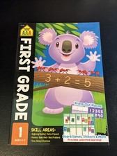 School Zone First Grade Workbook Math, Reading, And More