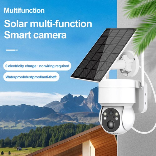 4K/1080P CCTV PTZ Outdoor Security Camera WiFi Solar Power Energy Wireless Home - Picture 37 of 67