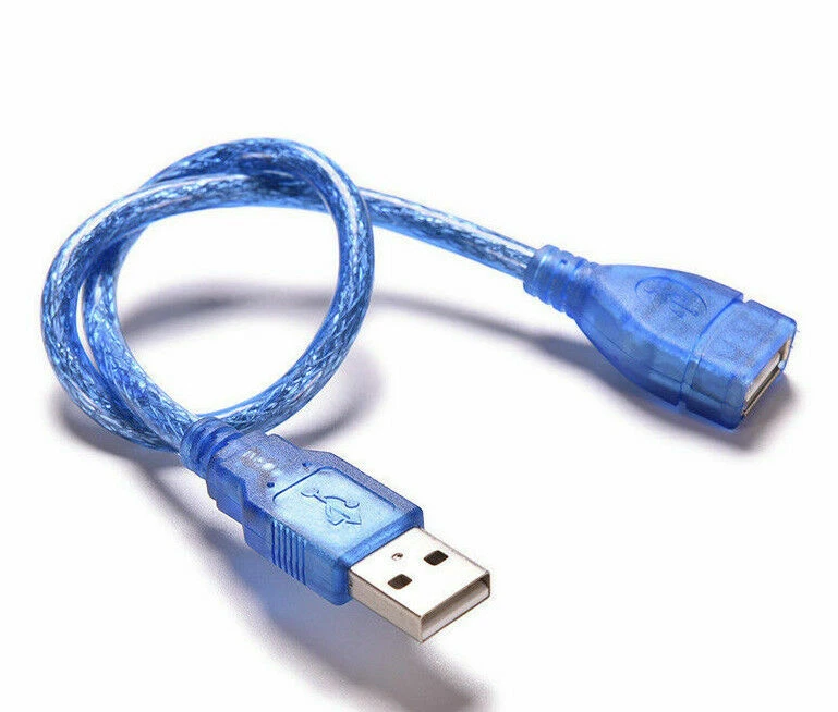 USB 2.0 A Male to Female Connector Extension Cable F Mouse/Keyboard/Camera 30cm - Image 2 of 4