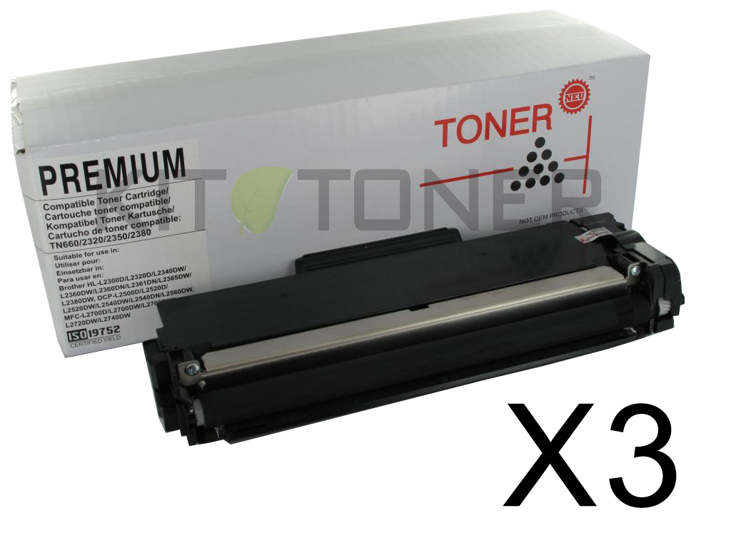 Cartouches de toner compatibles Brother HL L2365DW noir pour imprimer sans aucune trace