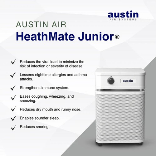Austin Air Healthmate Plus Jr. Oczyszczacz powietrza A250A1 - Zdjęcie 2 z 2