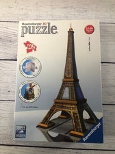 EIFFEL TOWER 216 PC JIGSAW 3D PUZZLE FACTORY SEALED