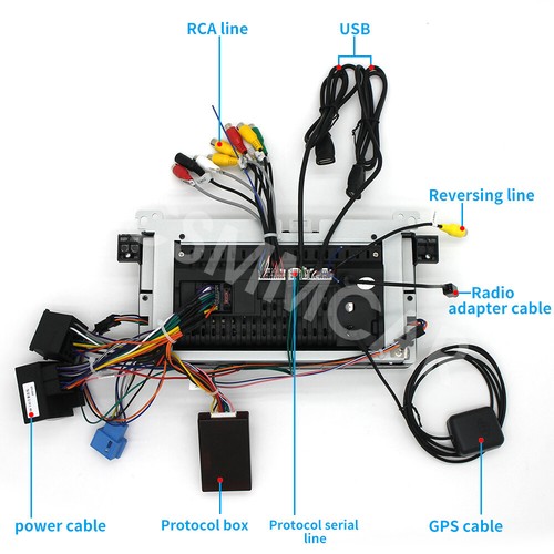 Touch Screen Radio Player WiFi GPS Fit For BMW E46 2-door Convertible 1999-2006 - Foto 24 di 24