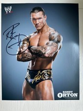 2009 WWE Randy Orton Autographed 8x10. Perfect Condition