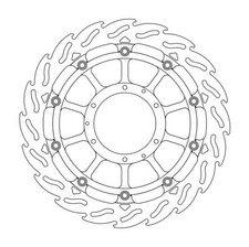 Moto Master Flame Front Left Brake Disc For Honda CBR1000RR Fireblade 2008-2016