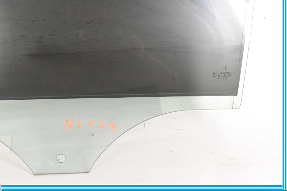 01-07 Mercedes W203 C280 C320 C55 AMG Puerta Ventana Cristal Trasero Lado Izquierdo Fabricante de Equipo Original  Foto 3 de 4