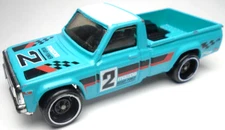 2023 HOT WHEELS MAZDA REPU #2 BLUE 1:64 DIECAST 2 3/4" PICKUP TRUCK W/ RED WHITE