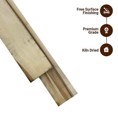 Basswood 16/4 Lumber Board | Prime Grade | 20 Bd. Ft | Rough Sawn | Kiln Dried