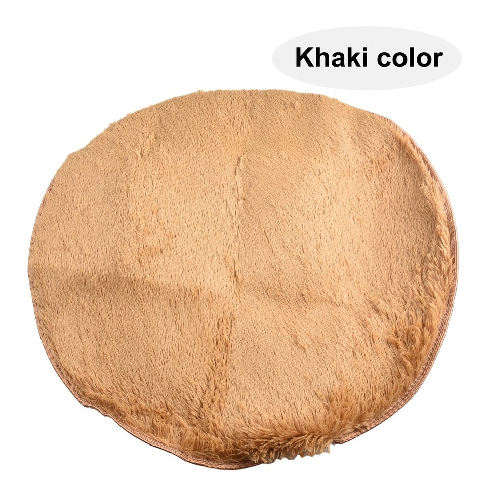 Rug Carpet Long Hair Mat Shaggy Silk Wool Solid Pattern AntiSlip eBay