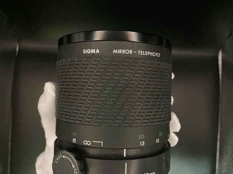 MINT SIGMA MIRROR-TELEPHOTO 600MM F/8 Lens Japan camera for Konica