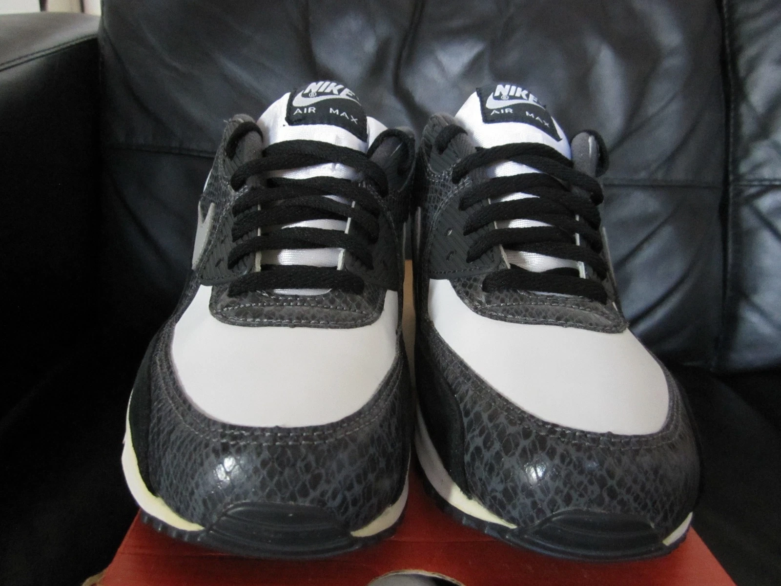 Nike D.S 2003 Air Max 90 cuir / Sneak Safari Supreme Royaume Uni taille 8 / États Unis 9.