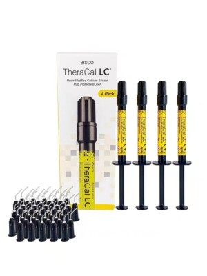 Bisco H-33014P TheraCal LC light-cured resin-modified calcium silicate 4 Syringe