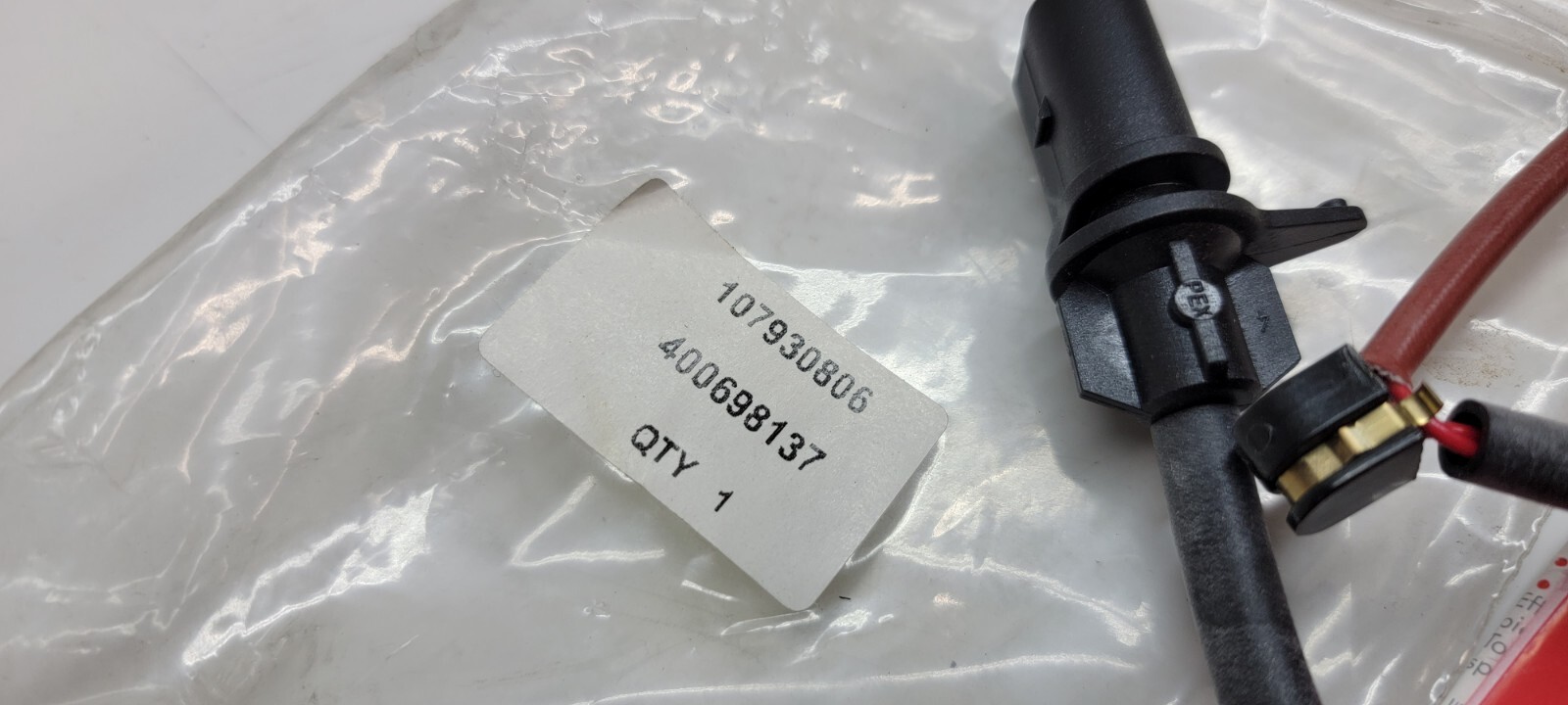 LAMBORGHINI MURCIELAGO GALLARDO WORN BRAKE PADS SENSOR OEM 400698137