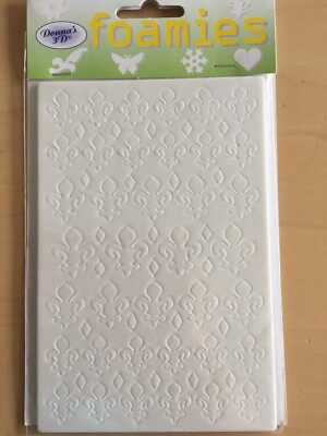Donna's 3D Foamies - französische Lilie, selbstklebend doppelseitige Sticker OVP