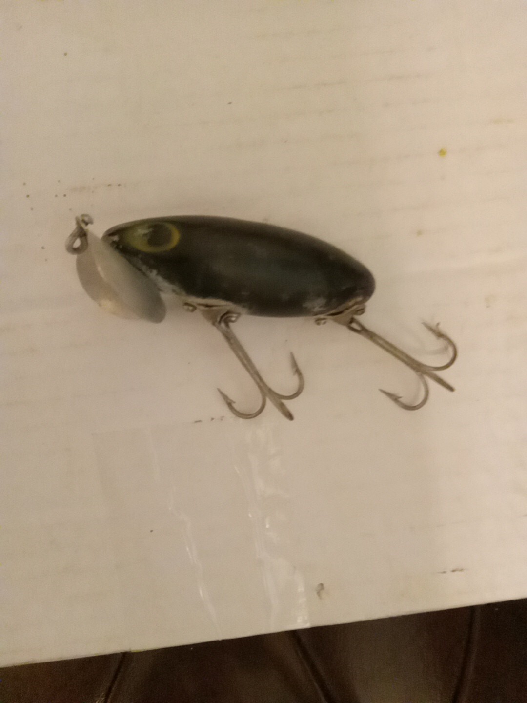 USED OLD FRED ABOGAST JITTERBUG WAR II 3 Arbogast Jitterbug Lure