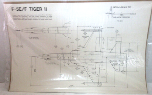 F-5E/F Tiger II Detail & Scale INC. 1/48th DS-48-07 Terry Smith