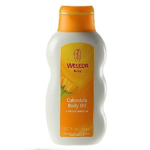 weleda baby bath oil