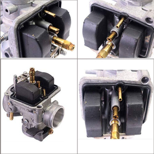 10Pcs Carburetor Main JETS kit & 10Pcs Slow Pilot Jet for PWK Keihin OKO CVK PWM - Picture 4 of 24