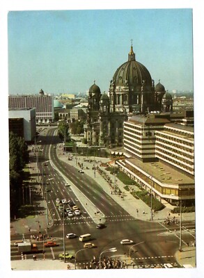 Photo postcard Berlin Karl Liebknecht Straße 1985