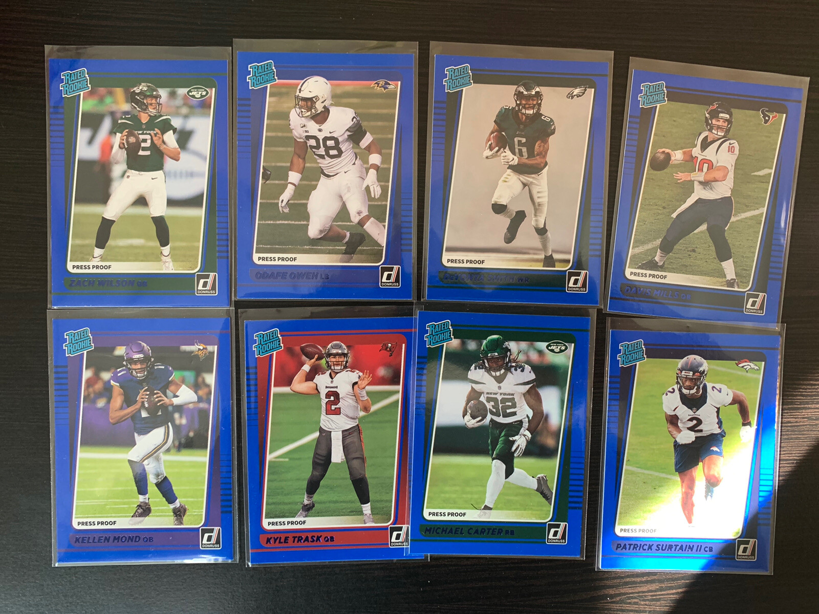 60% off! 2021 Donruss BLUE Press Proof, Base, Rookies and No Helmet Vars